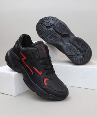 NEW LIMITS HAMMER Running, Training & Gym Running Shoes For Men(Black, Red , 6)