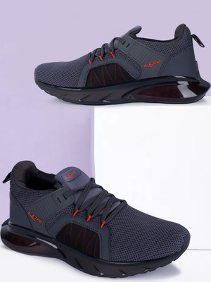 LANCER RAMBO-195DGR-RED Running Shoes For Men(Grey , 6)