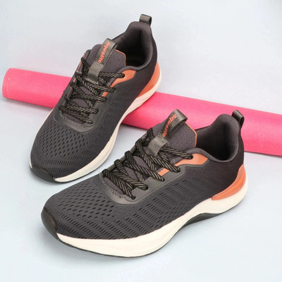 Aqualite Aqualite premium Signature-102 Men's Sports Shoes with Lace-up & comfort insole Walking Shoes For Men(Black , 9)