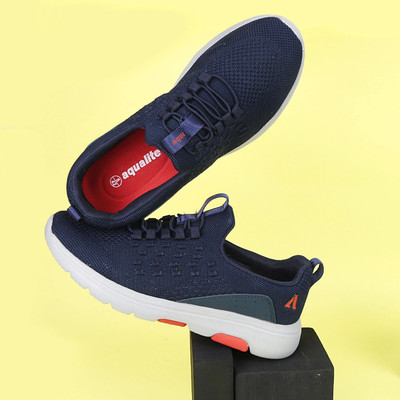 Aqualite Aqualite BARCELONA-306 Casual Shoes for Men with comfort insole Lace-ups Shoes Walking Shoes For Men(Navy , 9)