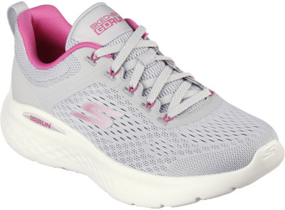 Skechers GO RUN LITE Running Shoes For Women(Grey , 4)