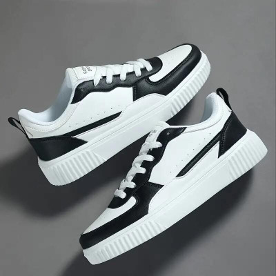 lejano Sneakers For Men(Black, White , 9)