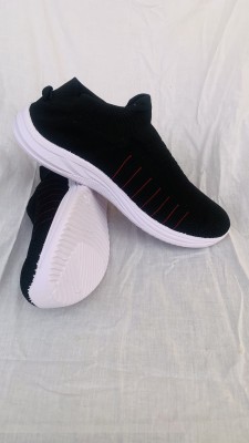 CJ Enterprises Slip On Sneakers For Men(Black)