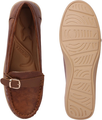 Denill Loafers For Women(Brown , 3)