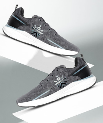 Cult Windblazer Running Shoes, Engineered Upper Mesh, Breathable Running Shoes For Men(Grey , 9)