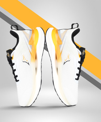 Abros ZEST Athleisure Cultured Round-Toe Shape & Hyperfuse Technology Walking Shoes For Men(White , 7)