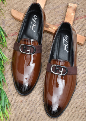 G L Trend Slip On For Men(Tan , 6)