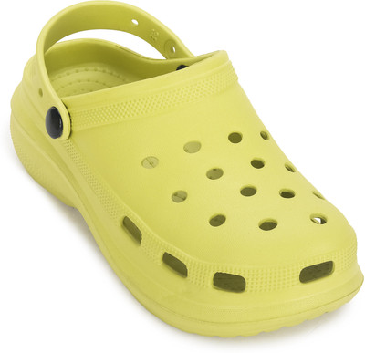 Cassiey Women Clogs(Green , 3)