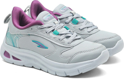 asian Blossom-11 Women's Sneakers | Stylish Lightweight Casual Shoes with Comfort Casuals For Women(Grey, Purple , 7)