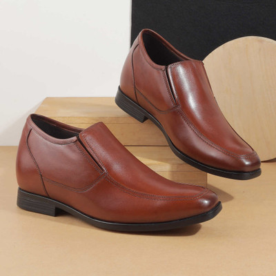 METRO 14-1056 Slip On For Men(Tan , 6)