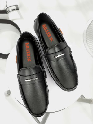 KILLER Stylish Loafers For Men(Black , 8)