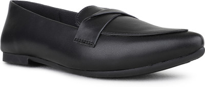 Inc.5 Womens Black Casual Solid Ballerinas Shoe Bellies For Women(Black , 6)