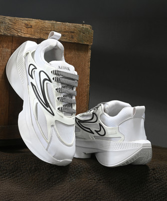 Aeonik WHITE HIGH PREMIUM QUALITY Running Shoes For Men(White , 10)
