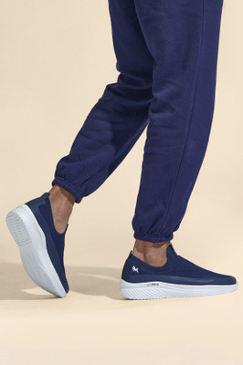 Neemans EASEWALK Slip-On Casual Shoes For Men | Premium & Stylish Slip On Sneakers For Men(Navy , 8)