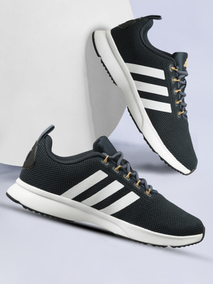 ADIDAS Midaso M Running Shoes For Men(Black, White , 8)