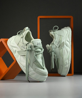 Knoos Sneakers For Women(Green , 6)