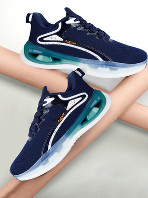 LANCER PLATINUM-41NBL-WHT Running Shoes For Men(Navy , 6)