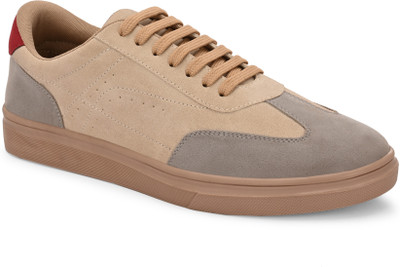 Roadster Casual Sneakers For Men(Beige , 10)