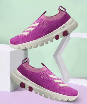 ADIDAS Powerlish W Running Shoes For Women(Purple , 4)