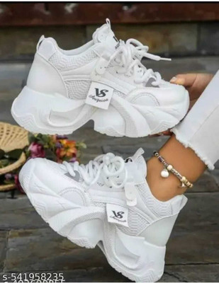 ZF - ALFIYA Women casual shoe Sneakers For Women(White , 5)