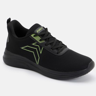 AVANT Magnite Walking and Training Shoes-Breathable Mesh,Lightweight,Multi directional Walking Shoes For Men(Black)