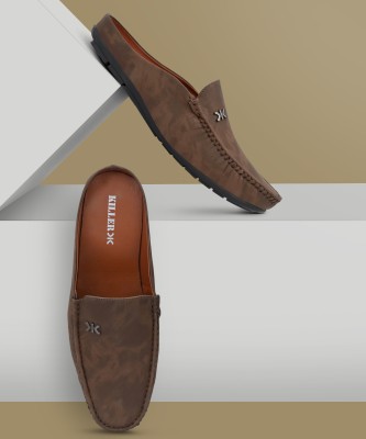 KILLER KL8044 Lightweight Comfort Summer Trendy Premium Stylish Loafers For Men(Brown)