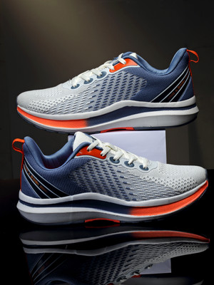 action Action Athleo ATG-778 Light Weight,Comfortable,Trendy,Running, Breathable,Gym Running Shoes For Men(White , 6)