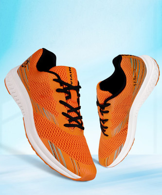 NIVIA Track & Field Training Running Shoes For Men(Orange , 6)