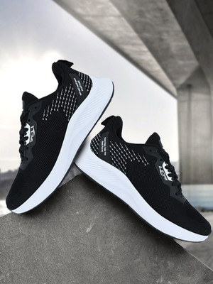 LANCER RAMBO-172BLK-WHT Running Shoes For Men(Black , 6)