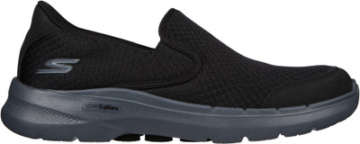 Skechers GO WALK 6 Sneakers For Men(Black , 10)