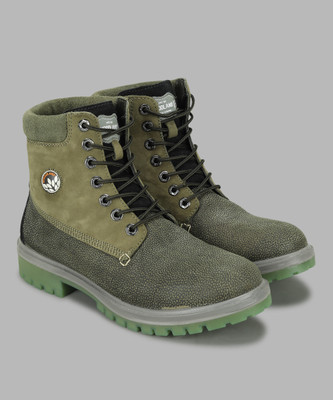 WOODLAND Boots For Men(Olive , 9)