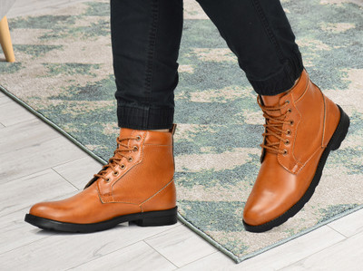 KILLER Tan Casual Boots For Men Boots For Men(Tan , 6)