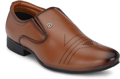 John Karsun Slip On For Men(Tan , 10)