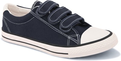 Roadster College Casual - Sneakers Canvas Shoes Slip On Sneakers For Women(Navy , 7)