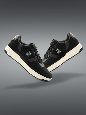 LIBERTY Leap7x NEXTER-3E Lacing Sports Shoes With EVA Sole | Suitable For Jogging, GYM & Walking Shoes For Men(Black , 10)