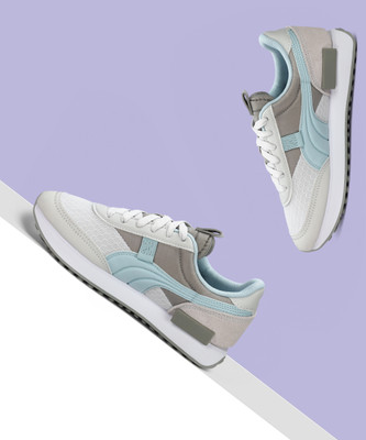 PUMA Future Rider Pastel Casuals For Women(Grey , 4)