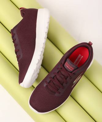 Skechers go walk hot sale joy burgundy