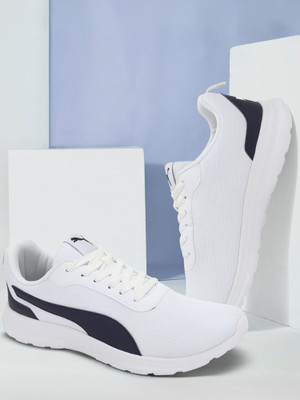 PUMA Plush Comfort Running Shoes For Men(White , 8)