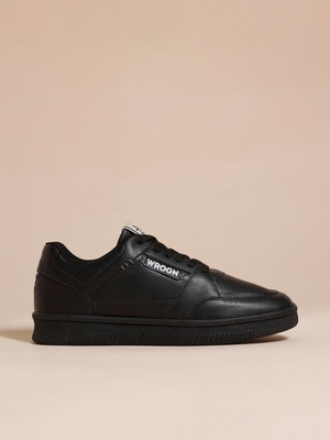 WROGN Sneakers For Men(Black , 8)