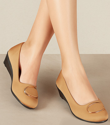 STYLE BUY STYLE Bellies For Women(Beige , 6)