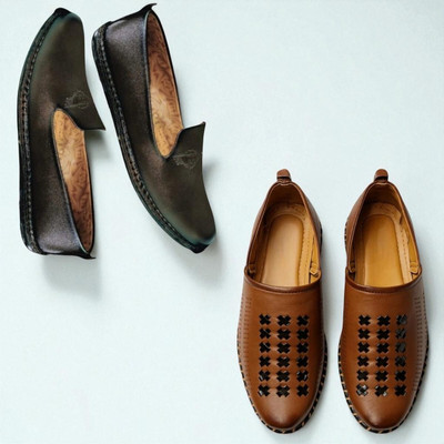 Plama Stylish Casual Shoes for Men – Perfect for Daily Wear Casuals For Men(Brown, Brown , 9)