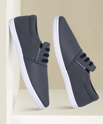Kzaara Slip On Sneakers For Men(Grey , 5)