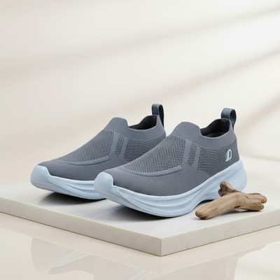 DOCTOR EXTRA SOFT Sports Shoes with Memory Foam Cushioned Insole Running Gym Training D-2008 Casuals For Men(Grey , 7)