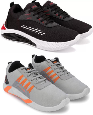 ELASA TY-TOOFAN BLACK_HEROO GREY For Men(Black , 7)