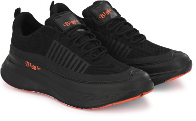 Biggie Revolution |Casual | Party Stylish Running Shoes For Men(Black , 10)