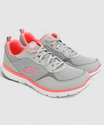 Skechers FLEX APPEAL 3.0-GO FORWARD Sneakers For Women(Grey , 3)