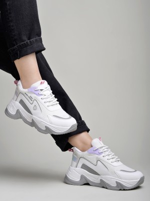 SHOETOPIA Daily Wear Casual Sports Shoe Sneakers Casuals For Women & Girls Sneakers For Women(White)