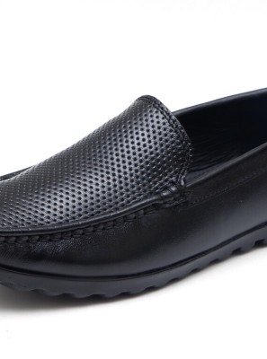 Aramish Genuine Leather | Casual Loafer | Loaffers| Lophar|Lofers Loafers For Men(Black , 10)