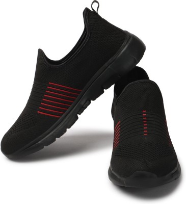 feetees Men Sports Waliking Shoes (Black) Running Shoes For Men(Black , 6)