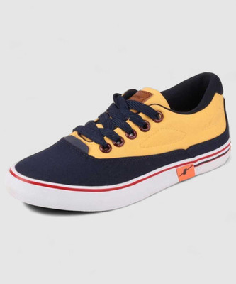 Sparx SM 322 | Stylish, Comfortable | Sneakers For Men(Blue, Yellow , 10)